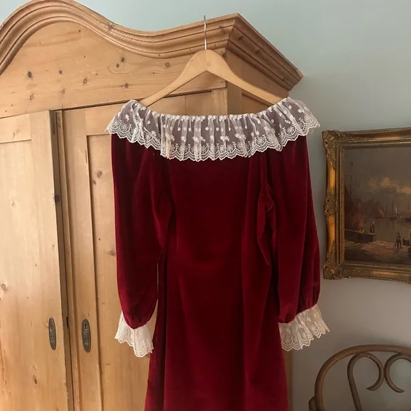 Dôen Franique Dress - Rosso - Picture 4 of 4